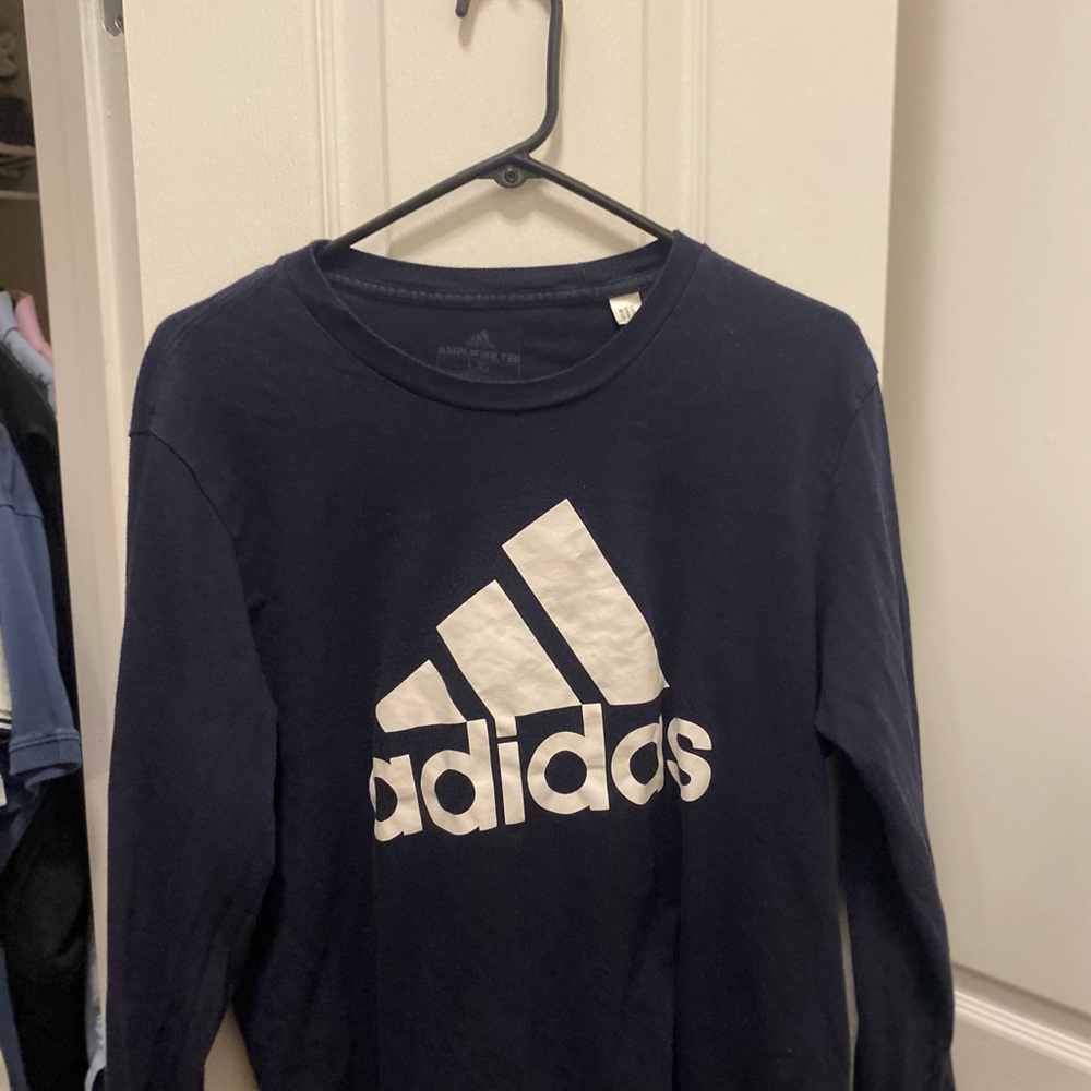 Adidas Black Long Sleeve Shirt